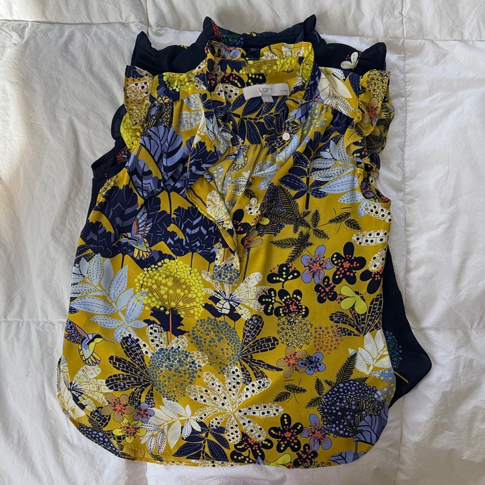 Two sleeveless Ann Taylor tops